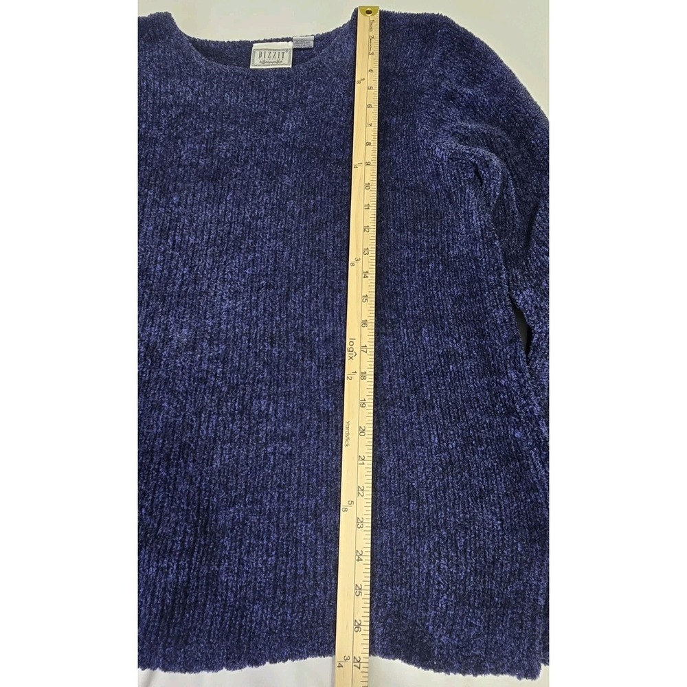 Bizzit Women's Large Blue Sweater Pullover - Picture 5 of 8